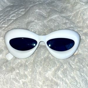 White sunglasses